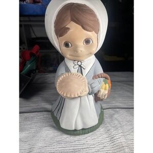 Vintage Hand-Painted Pilgrim Figurines